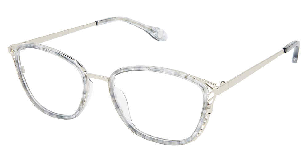 S403-GREY-SILVER Fysh F-3692 Eyeglasses