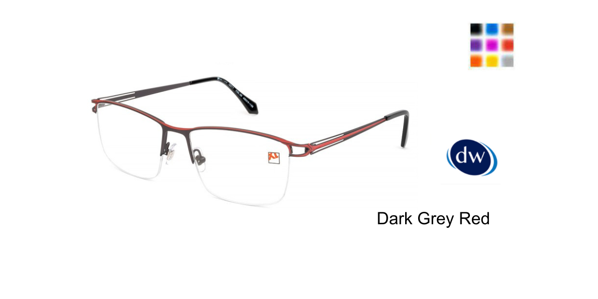 Dark Grey Red