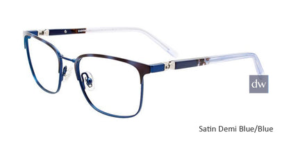 Satin Demi Blue/Blue EasyTwist ET9001 Eyeglasses