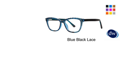 Blue Black Lace