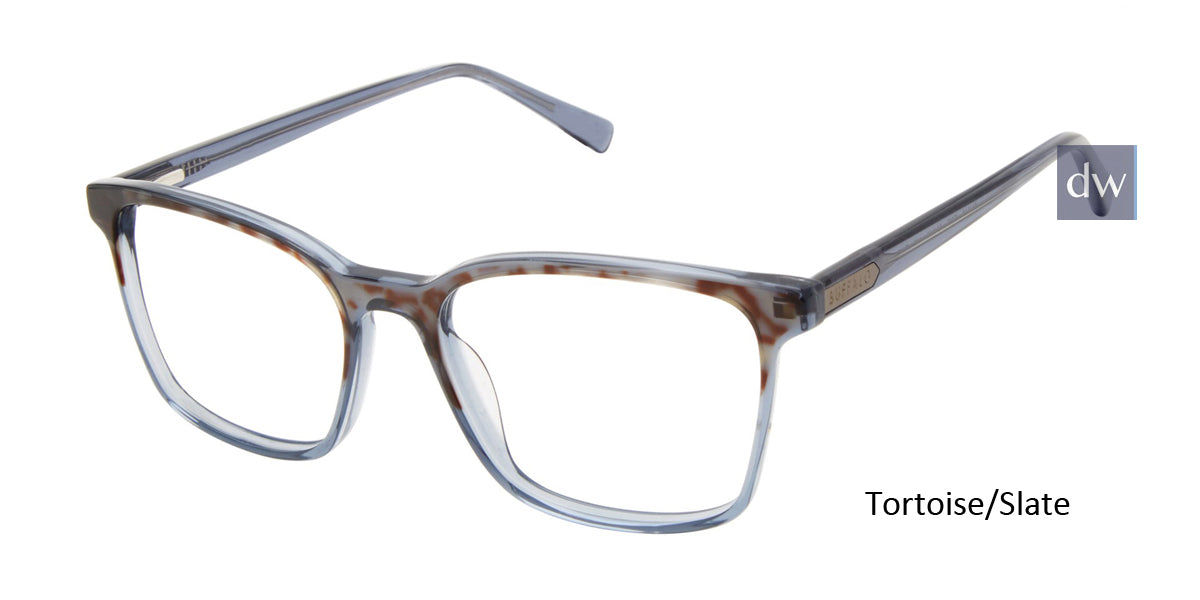 Tortoise/Slate Buffalo BM010 Eyeglasses.