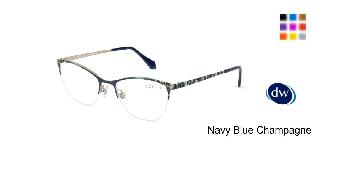 Navy Blue Champagne