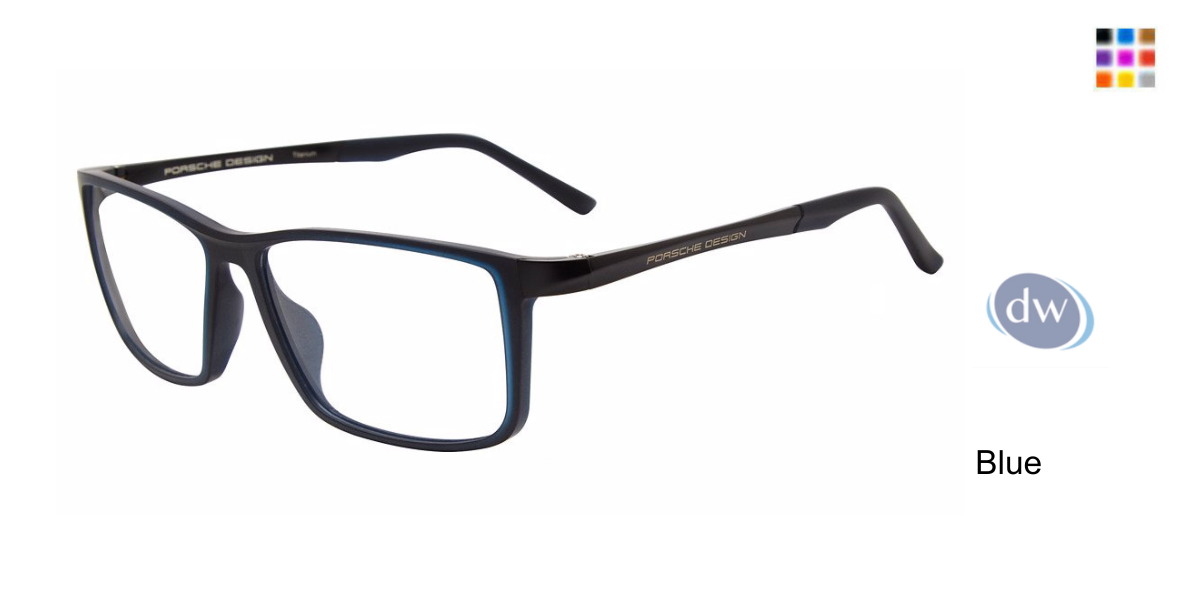 PORSCHE DESIGN P8328 Eyeglasses Blue