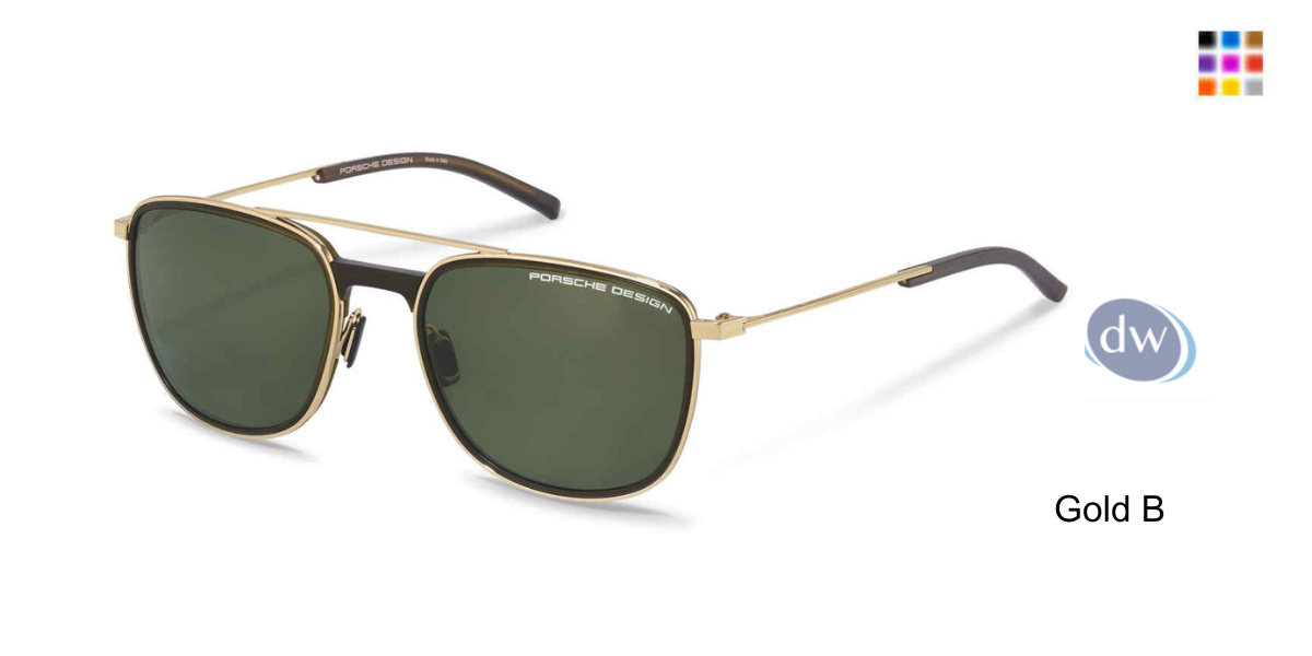 PORSCHE DESIGN P8690 Sunglasses Gold