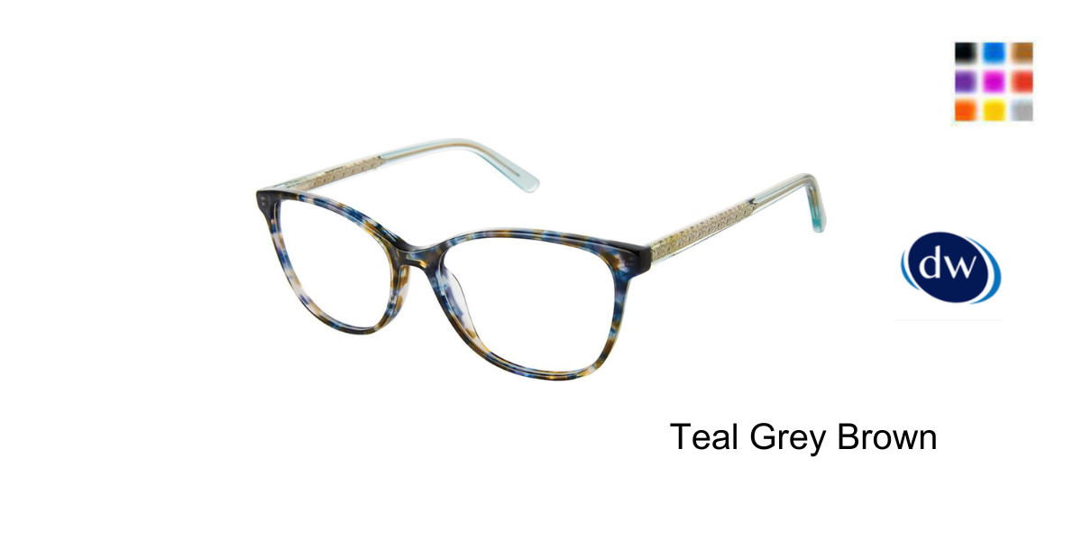 Teal Grey Brown