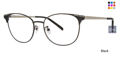 Black Vera Wang VA56 Eyeglasses.