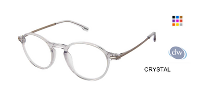 EVATIK E-9260 Eyeglasses Crystal