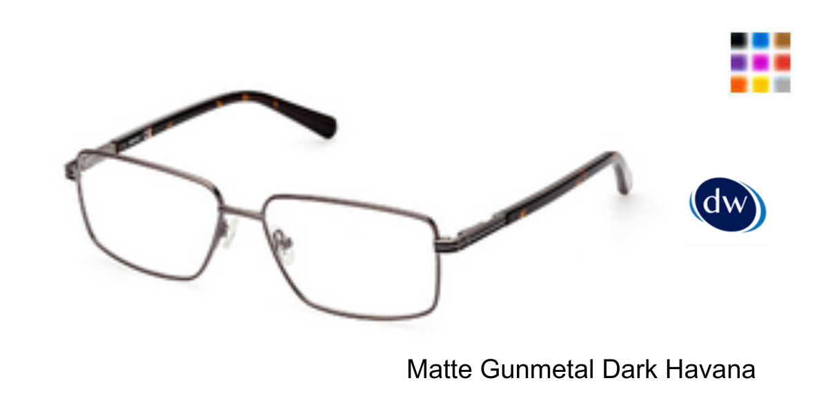 Matte Gunmetal Dark Havana