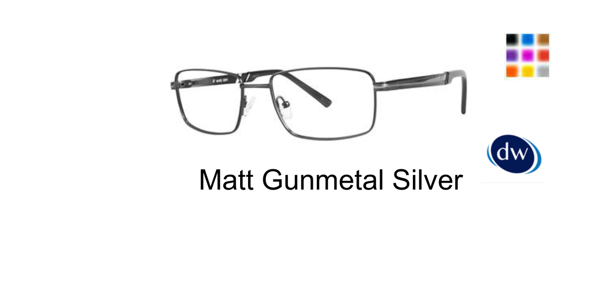 Matt Gunmetal Silver