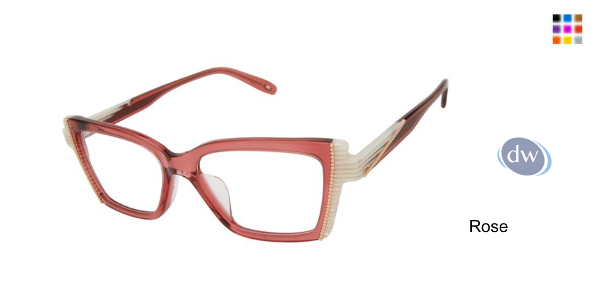 Rose             VICTOR GLEMAUD X TURA VGO007 Eyeglasses