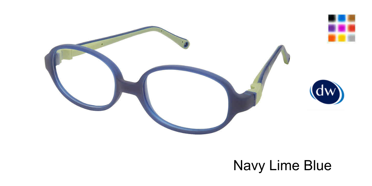 Navy Lime Blue