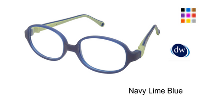 Navy Lime Blue