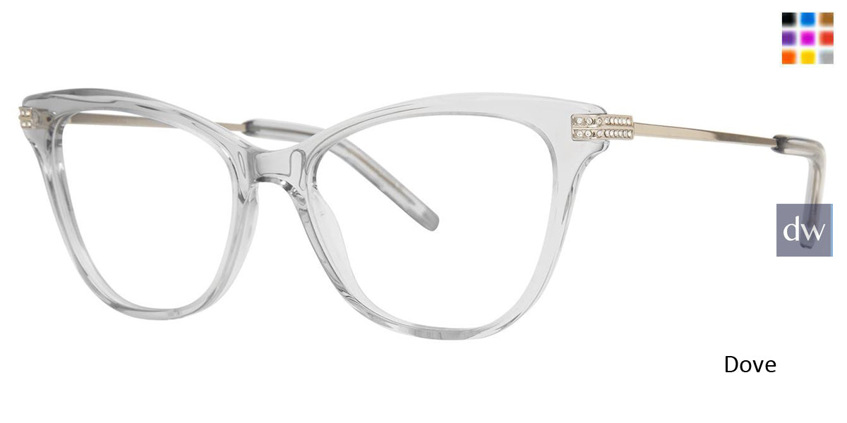 Dove Vera Wang Evangeline Eyeglasses.