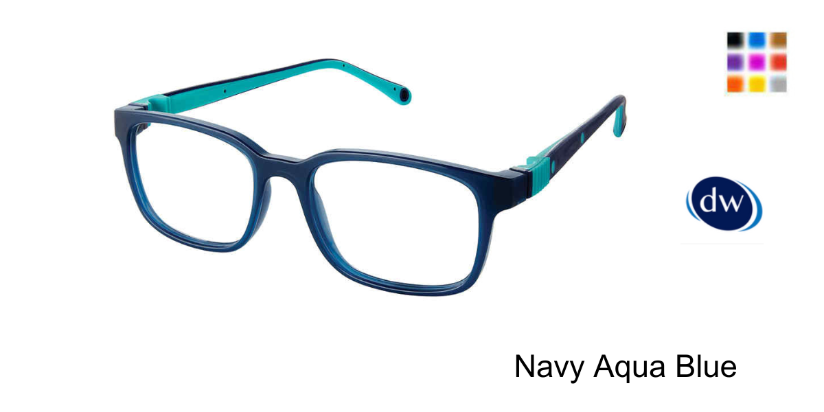 Navy Aqua Blue
