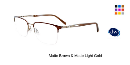 Matte Brown & Matte Light Gold