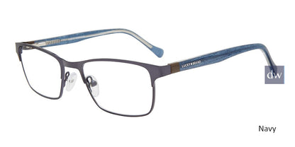 Navy Lucky Kid VLBD823 Eyeglasses - Teenager