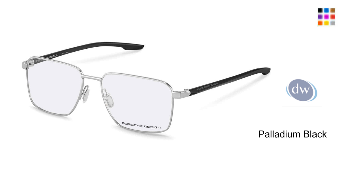 PORSCHE DESIGN P8739 Eyeglasses Palladium Black