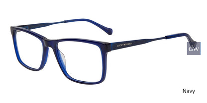 Navy Lucky Brand D409 Eyeglasses