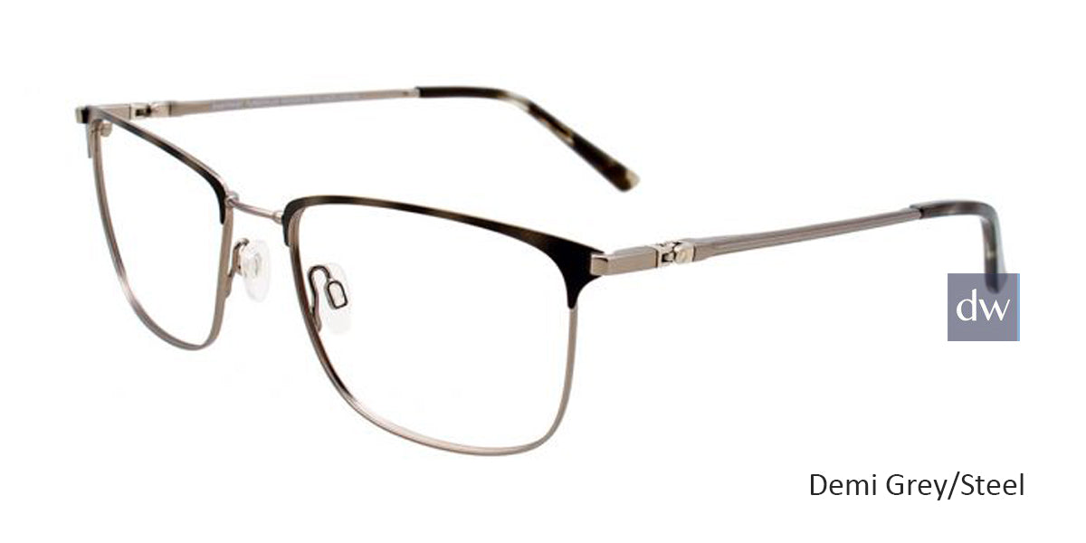 Demi Grey/Steel EasyTwist ET998 Eyeglasses