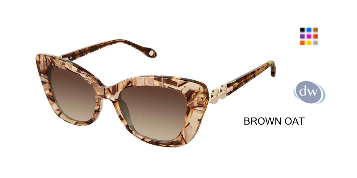 Brown Oat FYSH F-2089 Sunglasses