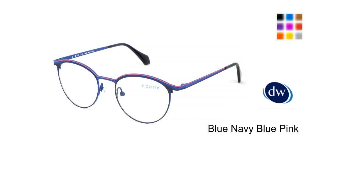 Blue Navy Blue Pink