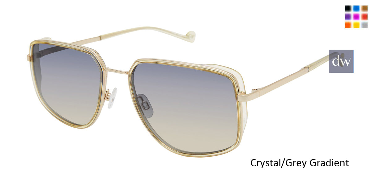 Crystal/Grey Gradient Mini 747019 Sunglasses.