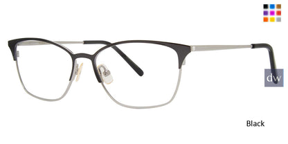 Black Vera Wang Charlene Eyeglasses.