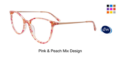 Pink  Peach Mix Design