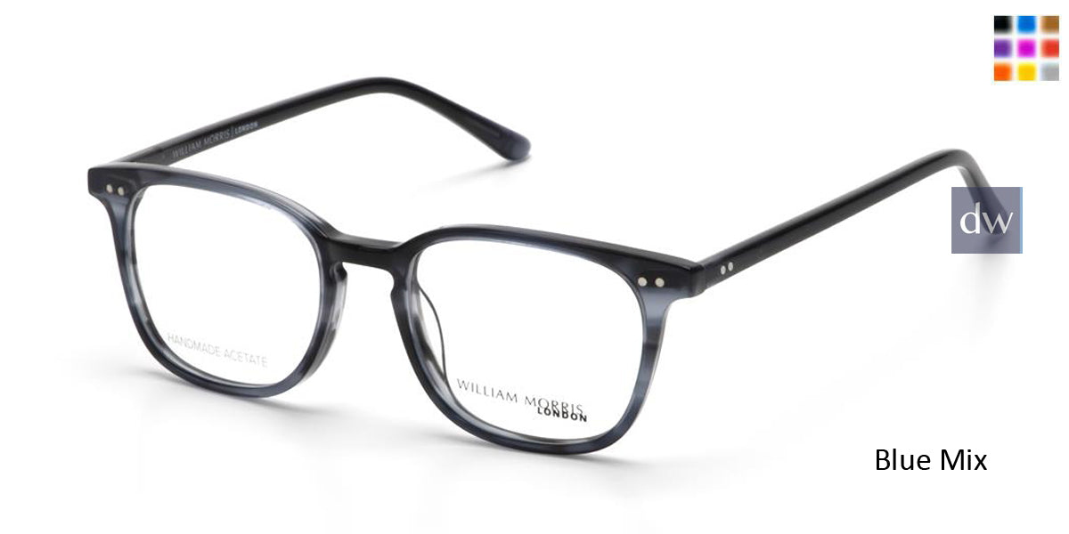 Blue Mix William Morris London WM55002 Eyeglasses.