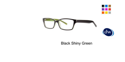 Black Shiny Green