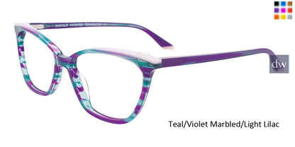 Teal Violet Marbled Light Lilac