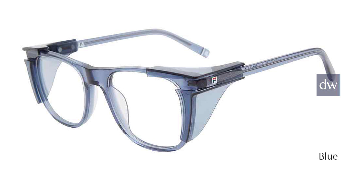 Blue Fila VFI185 Eyeglasses