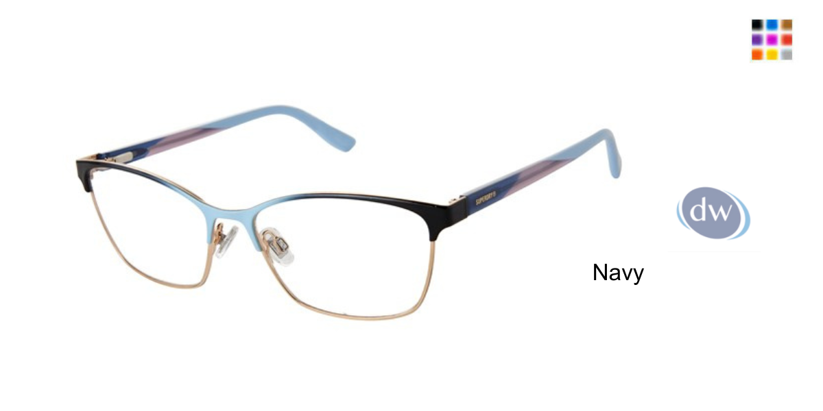 SUPERDRY SDOW502T Eyeglasses Navy