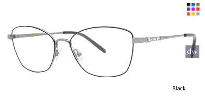 Black Vera Wang Erika Eyeglasses.