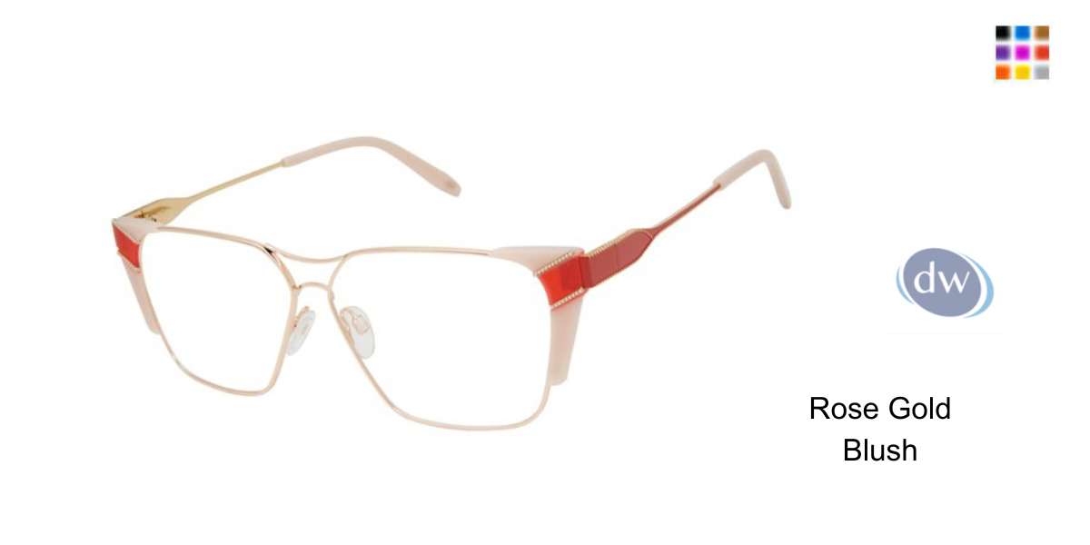 Rose Gold Blush               VICTOR GLEMAUD X TURA VGO013 Eyeglasses