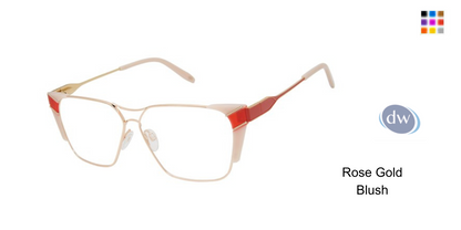 Rose Gold Blush               VICTOR GLEMAUD X TURA VGO013 Eyeglasses