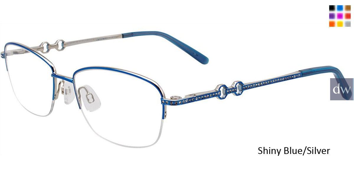 Shiny Blue Silver