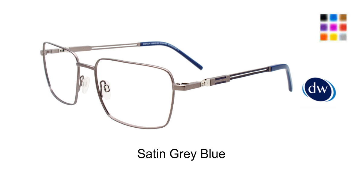 Satin Grey Blue
