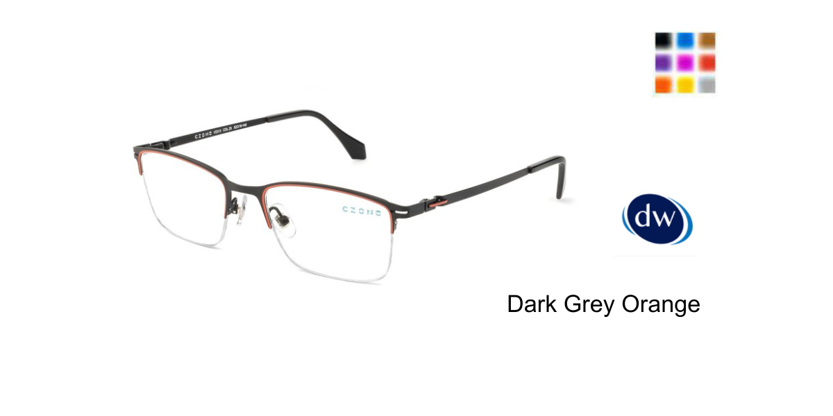 Dark Grey Orange