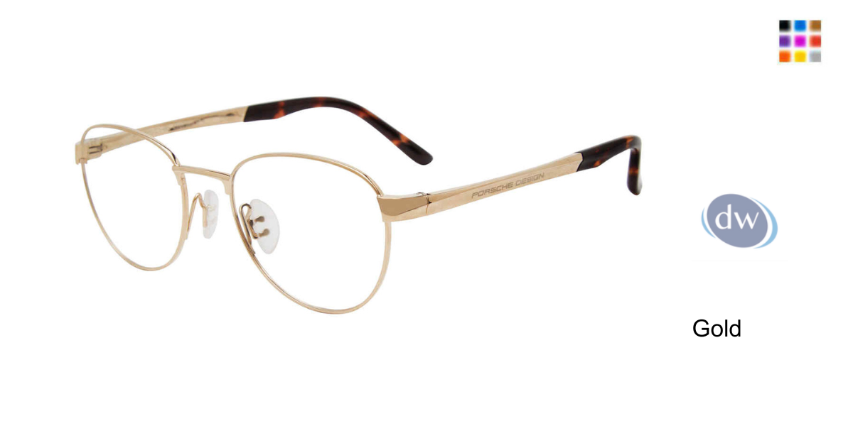 PORSCHE DESIGN P8369 Eyeglasses Gold