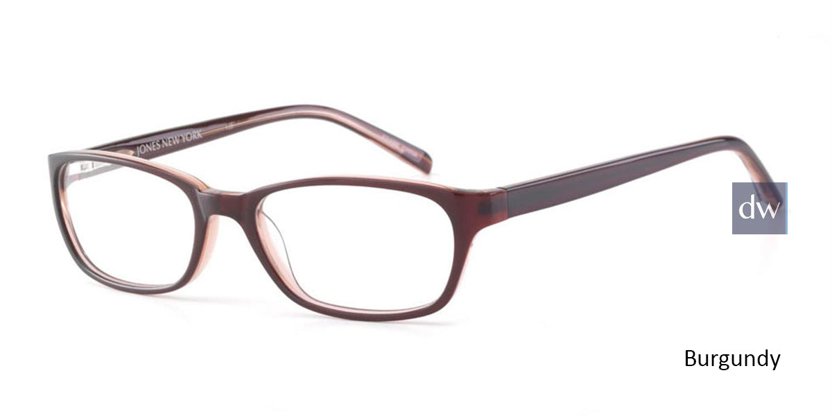 Burgundy Jones New York J730 Eyeglasses.