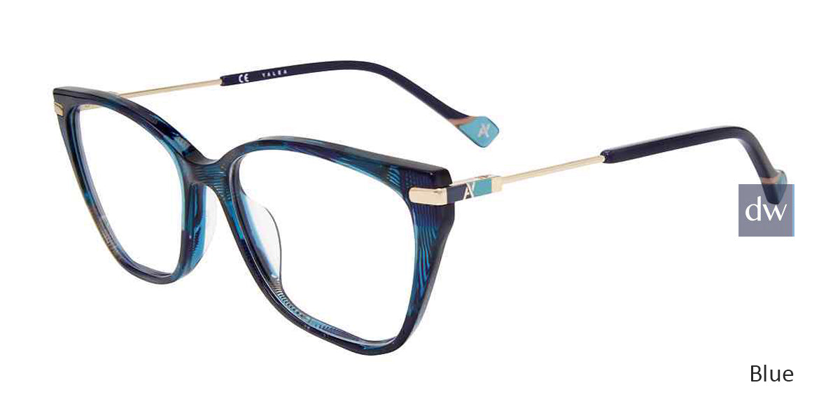 Blue Yalea VYA024 Eyeglasses