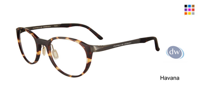 PORSCHE DESIGN P8342 Eyeglasses Havana