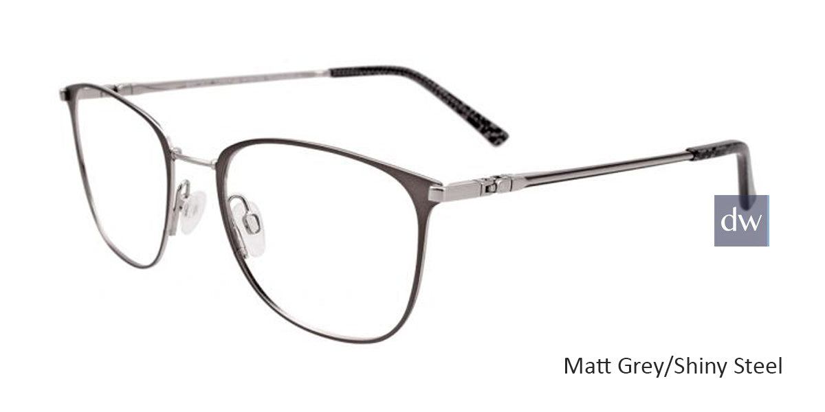 Matt Grey/Shiny Steel EasyTwist ET999 Eyeglasses