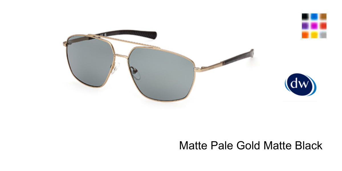 Matte Pale Gold Matte Black