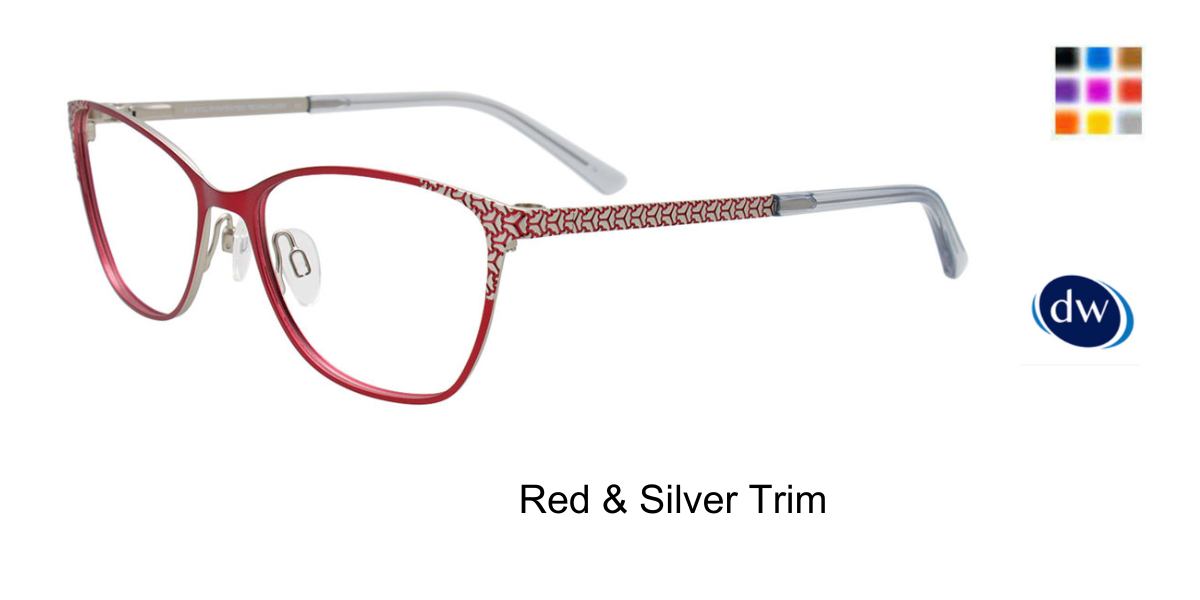 Red Silver Trim