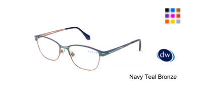 Navy Teal Bronze