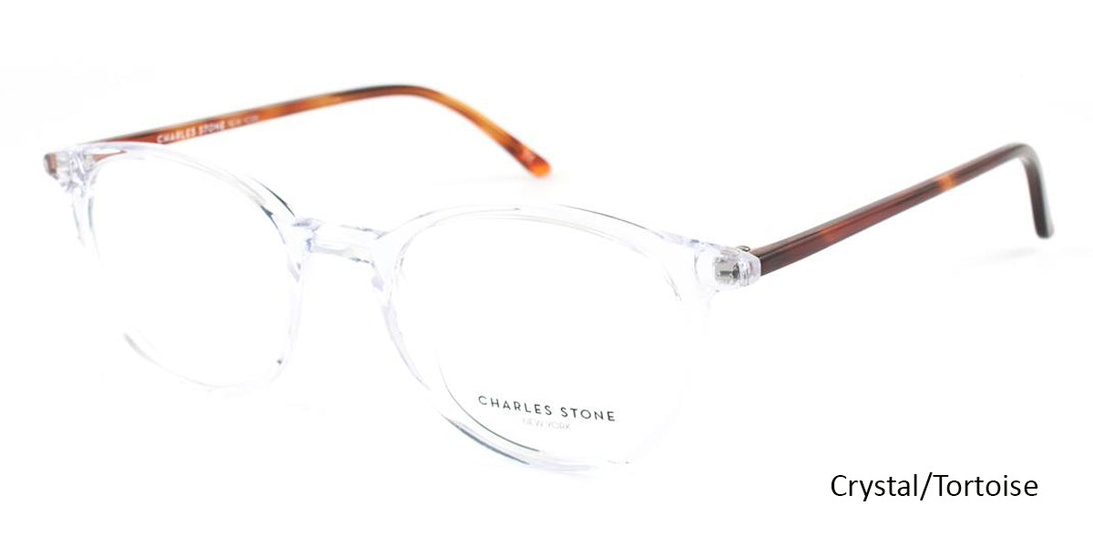 Crystal/Tortoise William Morris Charles Stone NY CSNY 30002 Eyeglasses - Teenager.