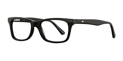 Black Elan 3002 Eyeglasses.