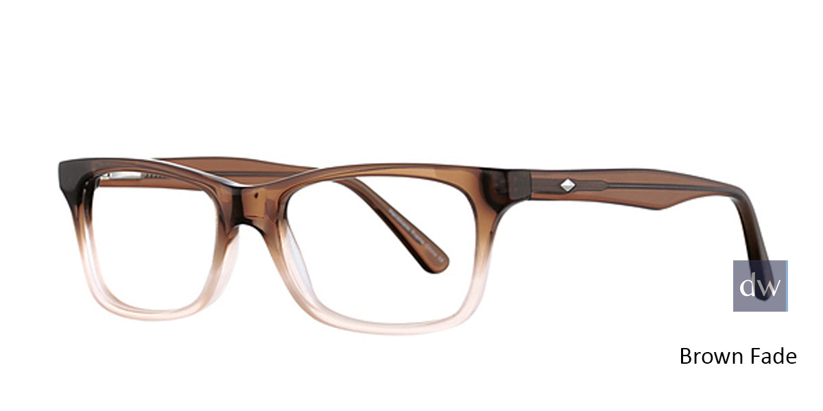 Brown Fade Elan 3002 Eyeglasses.